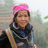 H'mong Woman  H'mong are one of several minority tribes living in the area around Sapa. The women are excellent business people and are to be met in Sapa itself and on the many trails in the hills, never at a loss to sell you something.